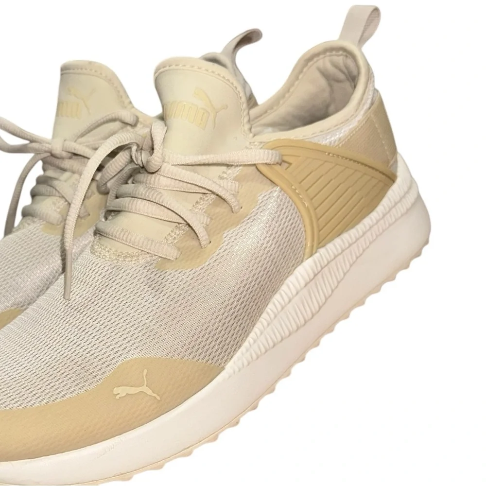 PUMA Pacer Next Cage Beige, Tan, Off White - Women’s Sneakers Running Tennis 8.5 - Picture 3 of 13